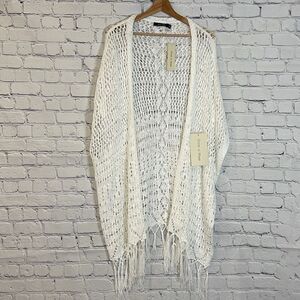 Doe & Rae Fisher Net Open Cardigan